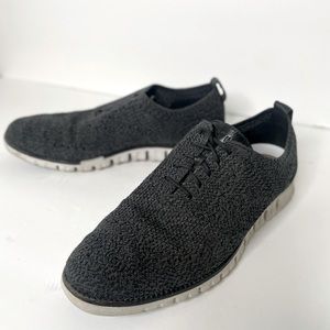 Cole Haan Zerogrand charcoal grey stitchlite Oxford size 9